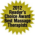 2012 Readers Choice Best Massage Therapists